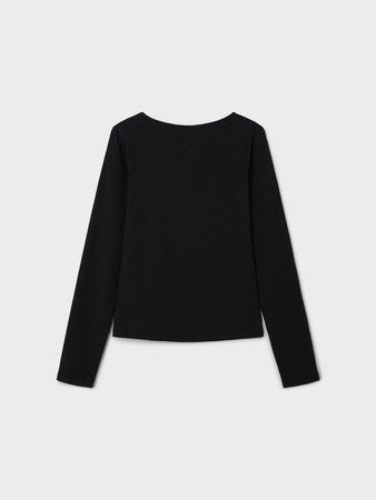 NLFNOVE LS DEEP O-NECK SHORT TOP NOOS