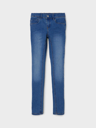 Skinny fit jeans - medium blå