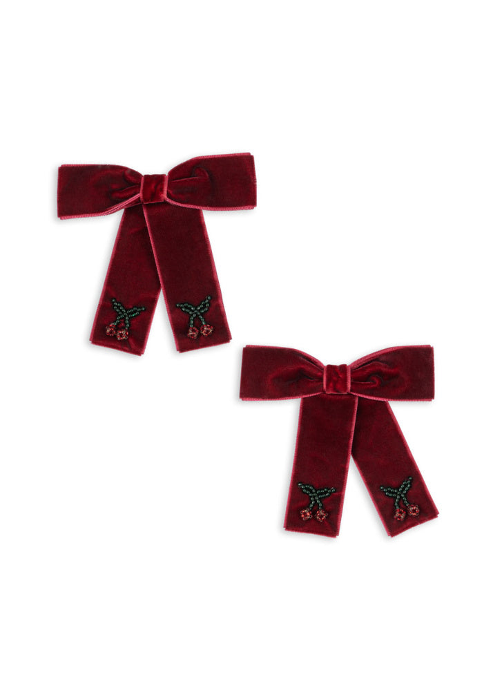 Konges Sløjd Hårløkker - 8 cm - Juliette - 2-pack - Rio Ed