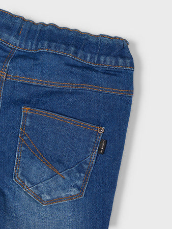 Skinny fit jeans - medium blå