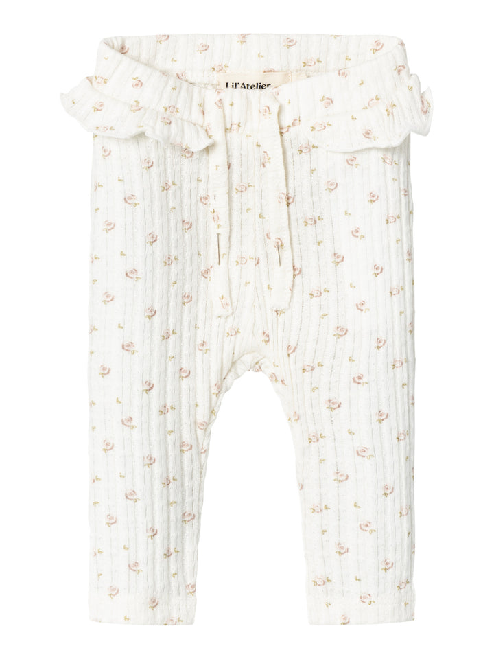 Lil’Atelier leggings Hulla – Coconut Milk