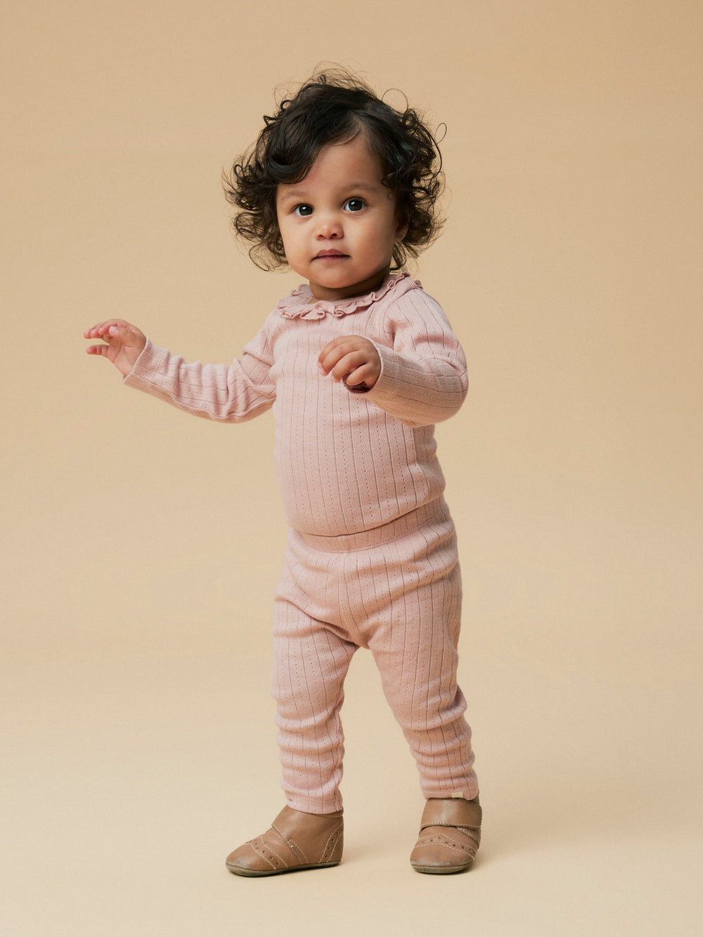 Lil’Atelier leggings Rachel – Misty Rose