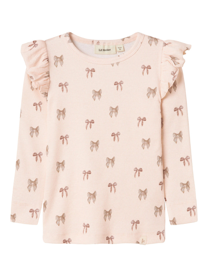 Lil’Atelier topp Gavo – Silver Peony Bow