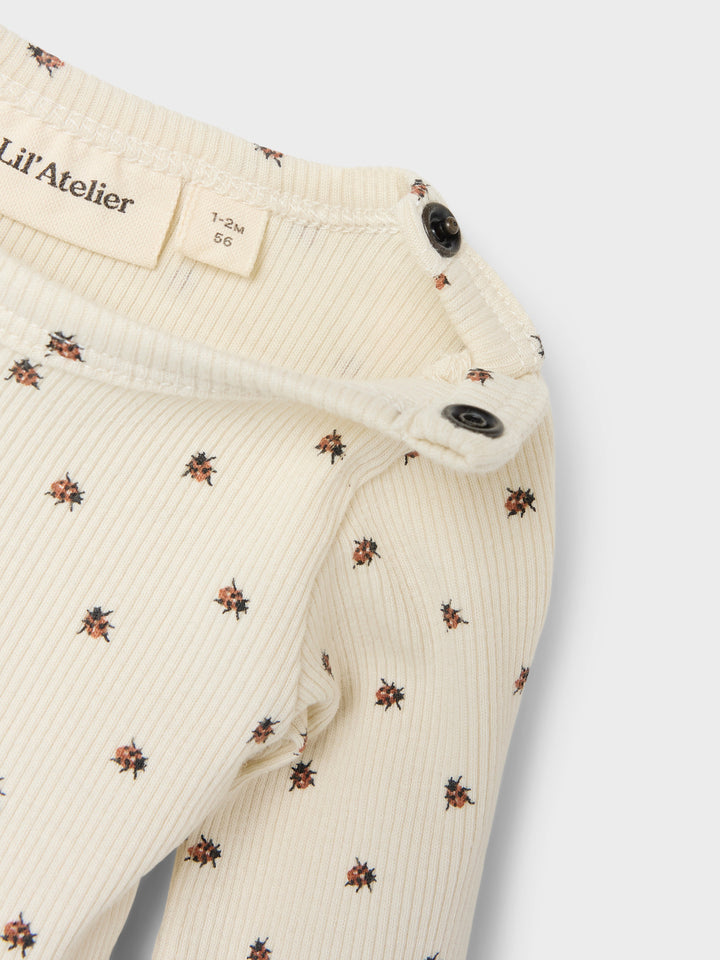 NBNLAGO KIM LS SLIM BODY LIL - Marihøne print