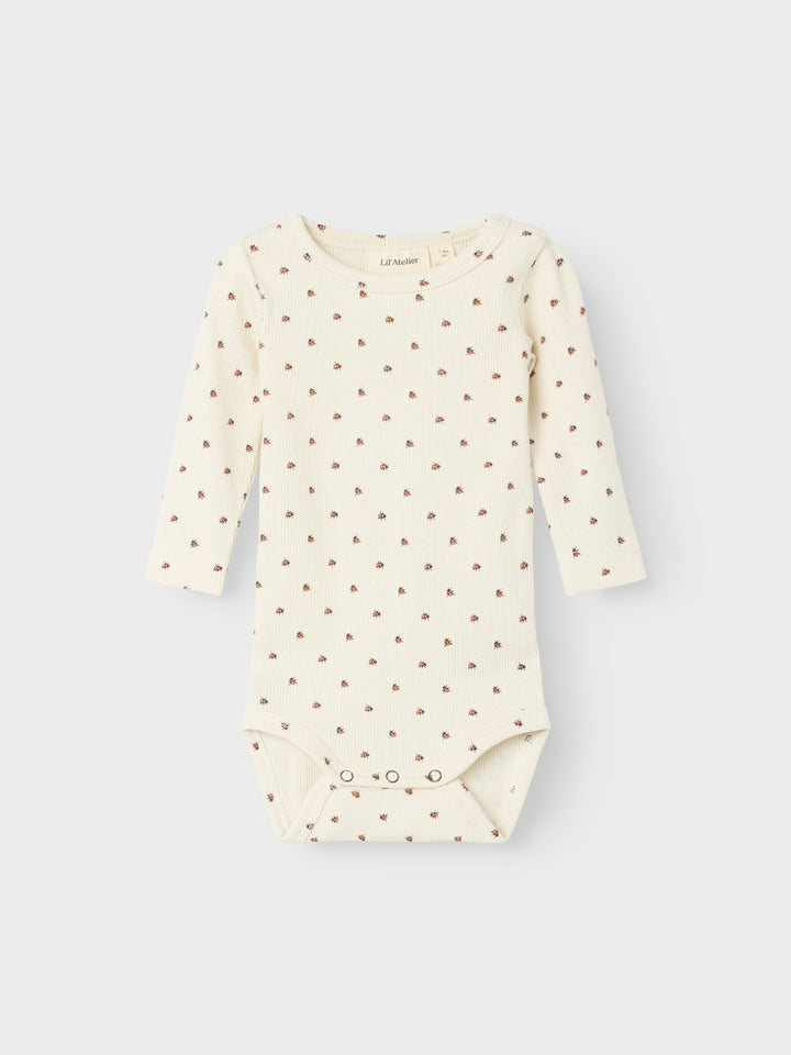 NBNLAGO KIM LS SLIM BODY LIL - Marihøne print