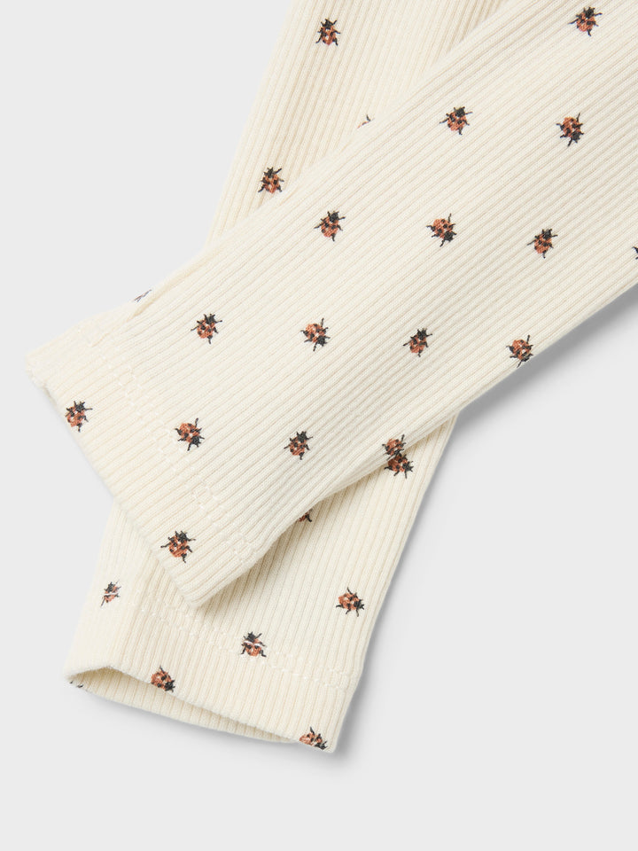 NBNLAGO KYE SLIM LEGGING LIL - Marihøneprint