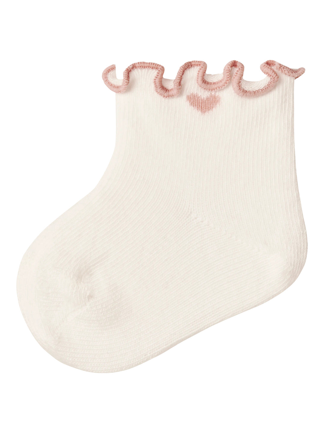 Lil’Atelier sokker Fiducia – Coconut Milk Misty Rose