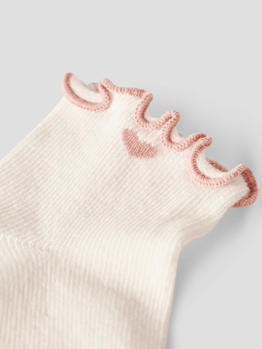 Lil’Atelier sokker Fiducia – Coconut Milk Misty Rose