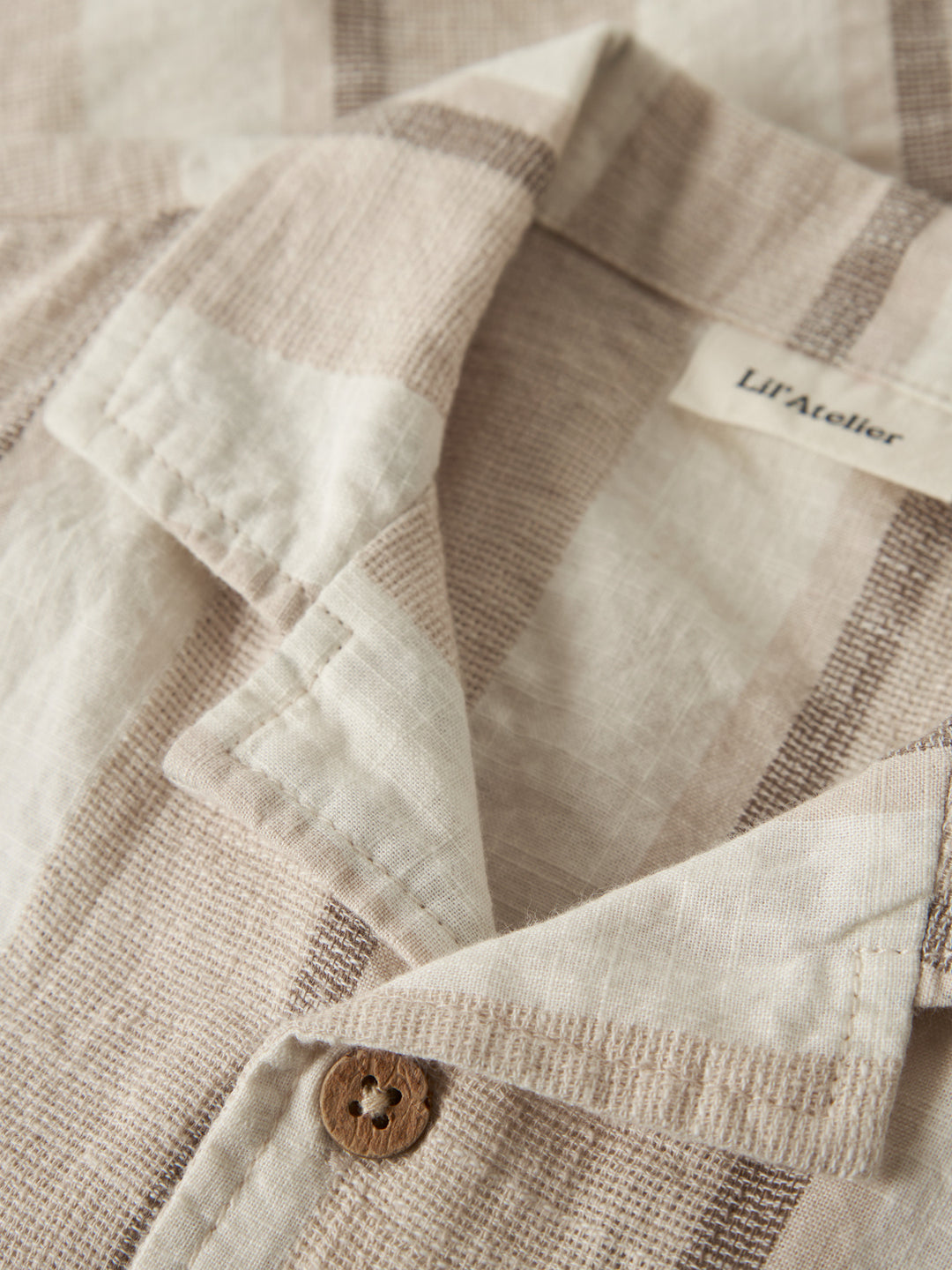 Lil’Atelier skjorte Fibert – Coconut Milk