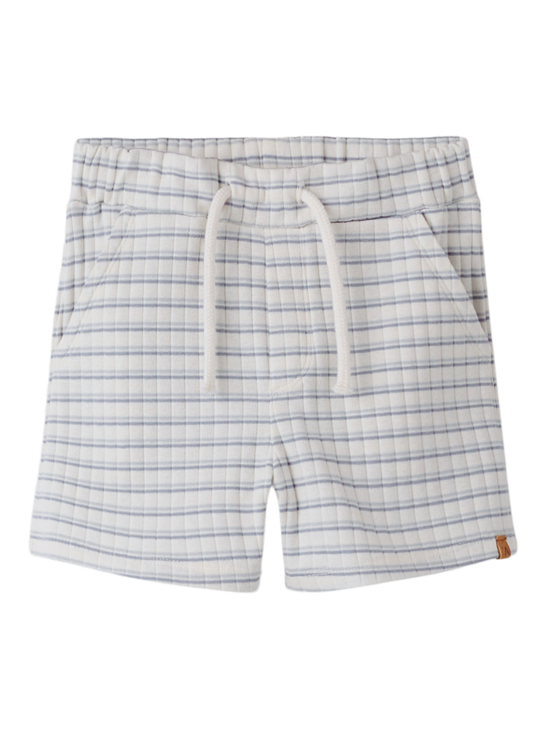 Lil’Atelier shorts Haldur – Coconut Milk Dusty Blue
