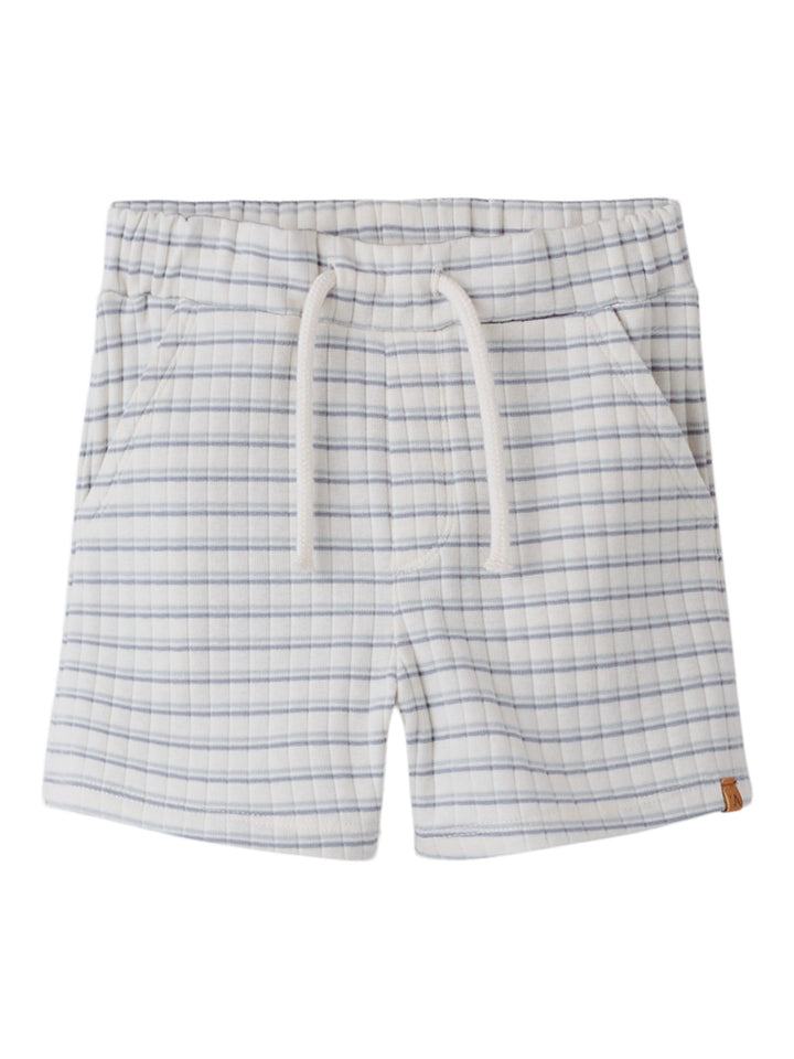 Lil’Atelier shorts Haldur – Coconut Milk Dusty Blue