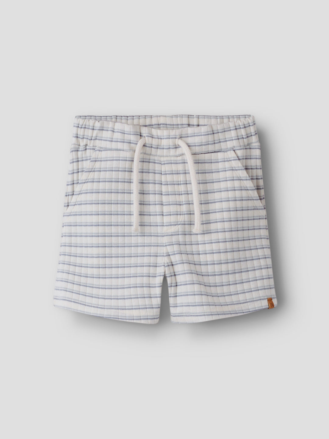 Lil’Atelier shorts Haldur – Coconut Milk Dusty Blue