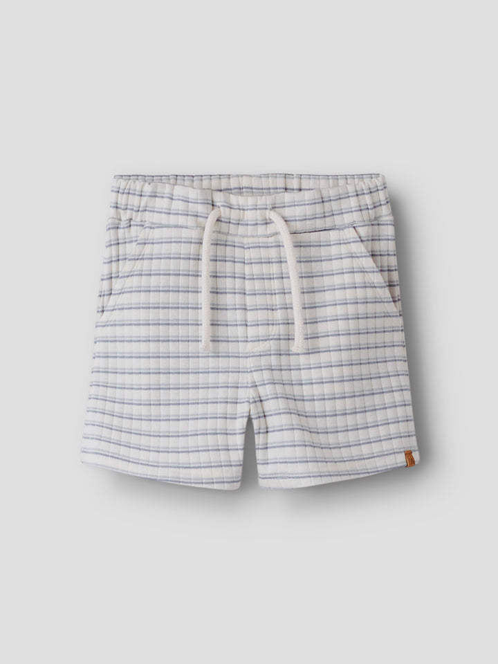 Lil’Atelier shorts Haldur – Coconut Milk Dusty Blue