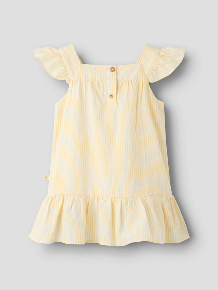 Lil’Atelier kjole Folly – Coconut Milk Sahara Sun