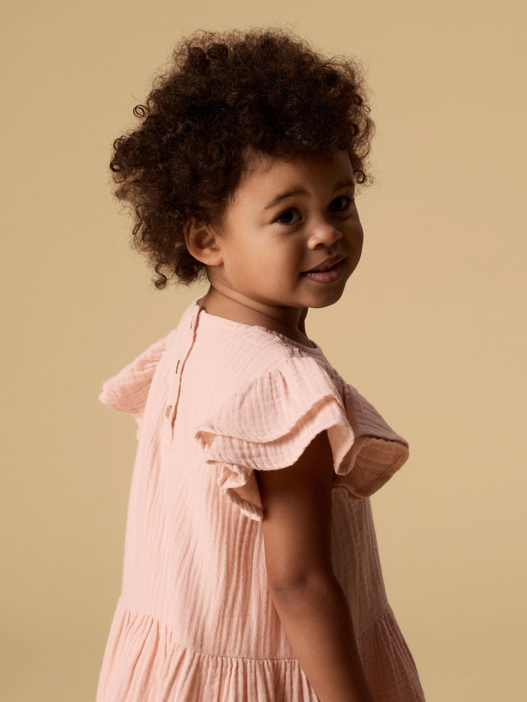 Lil’Atelier kjole Fulina – Peach Whip