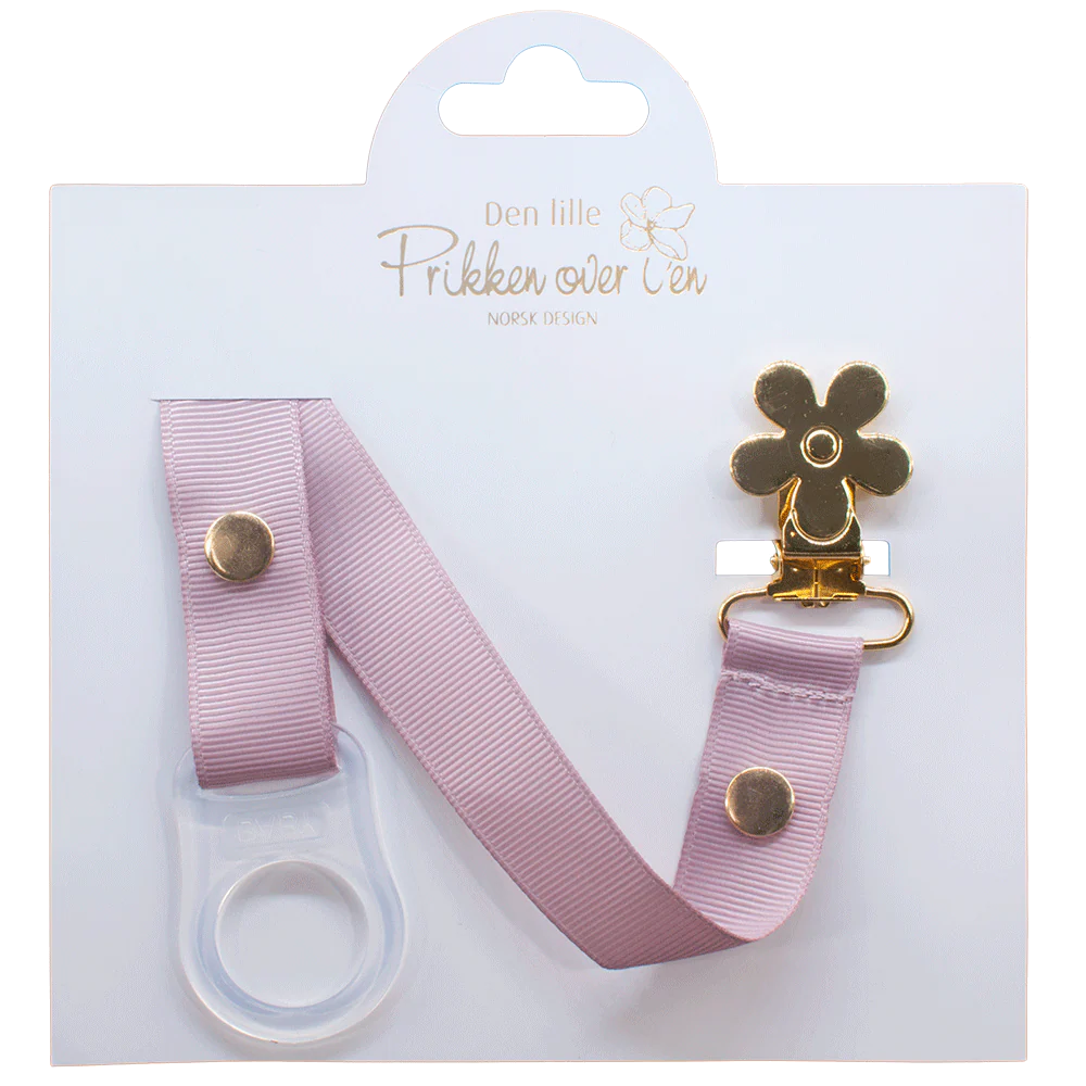 Smokkesnor Blomst-Cameo Rosa