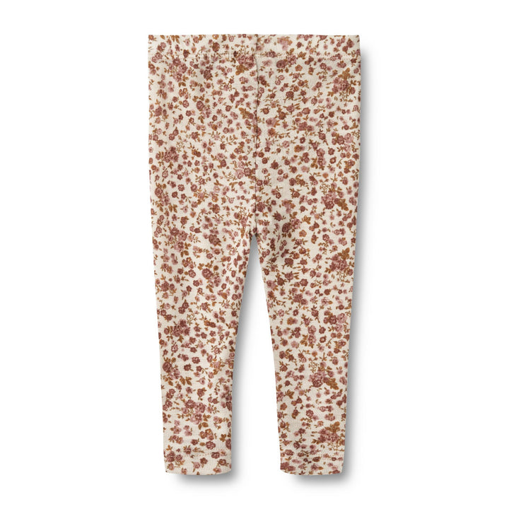 Wool Leggings Agi (rose flowers)