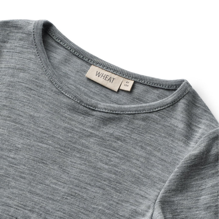 Wool T-Shirt L/S Alfie (Grey)