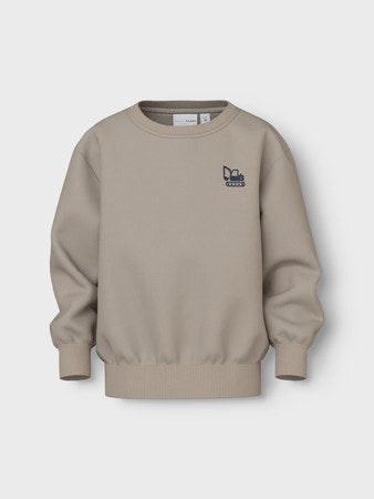 Genser med gravemaskin logo