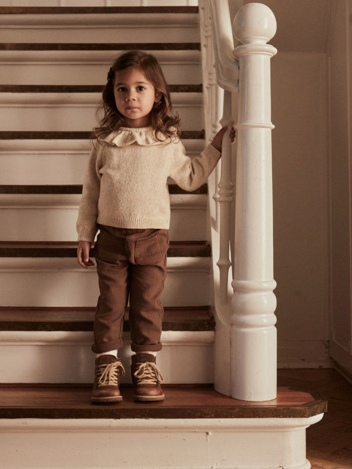Sille loose pant, rain drum, Lil&