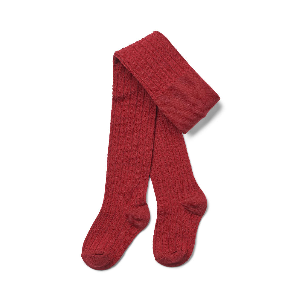 2 pk Wool Lace Tights Karla