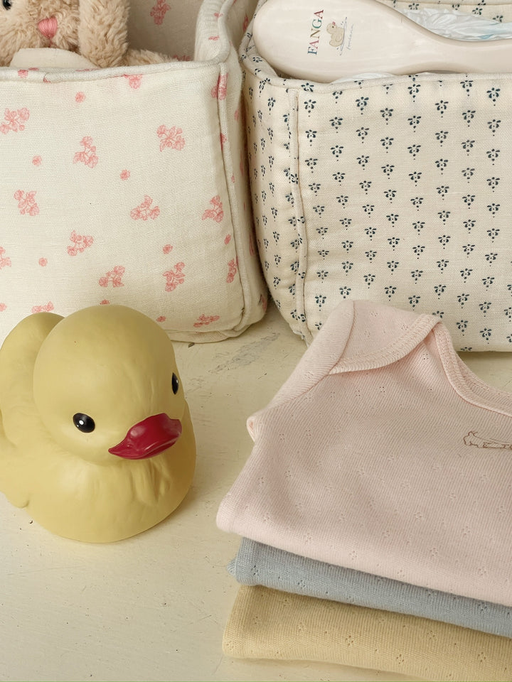 Fanga Fontana by Konges Sløjd – 2-pakning body Perla – Banana Crepe/Creole Pink