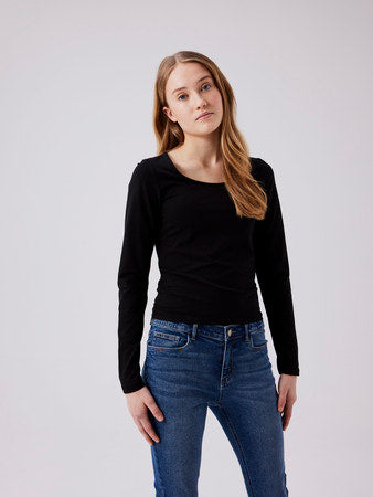 NLFNOVE LS DEEP O-NECK SHORT TOP NOOS
