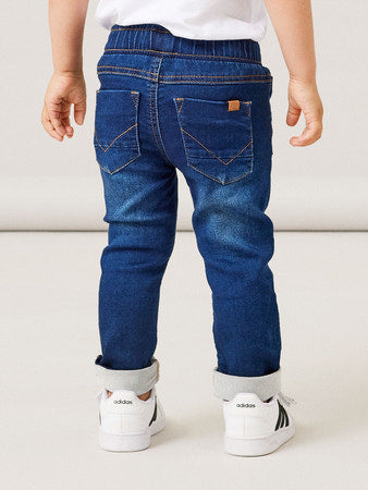 Slim Jeans - Name it - Dark blue denim