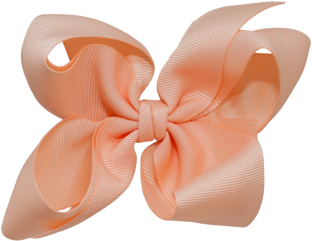 Ekstra stor sløyfe petal peach