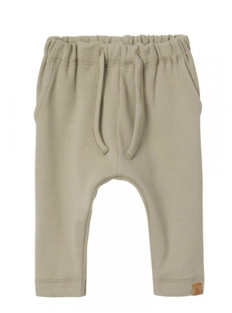 Gago fan loose pant, moss gray, Lil'Atelier