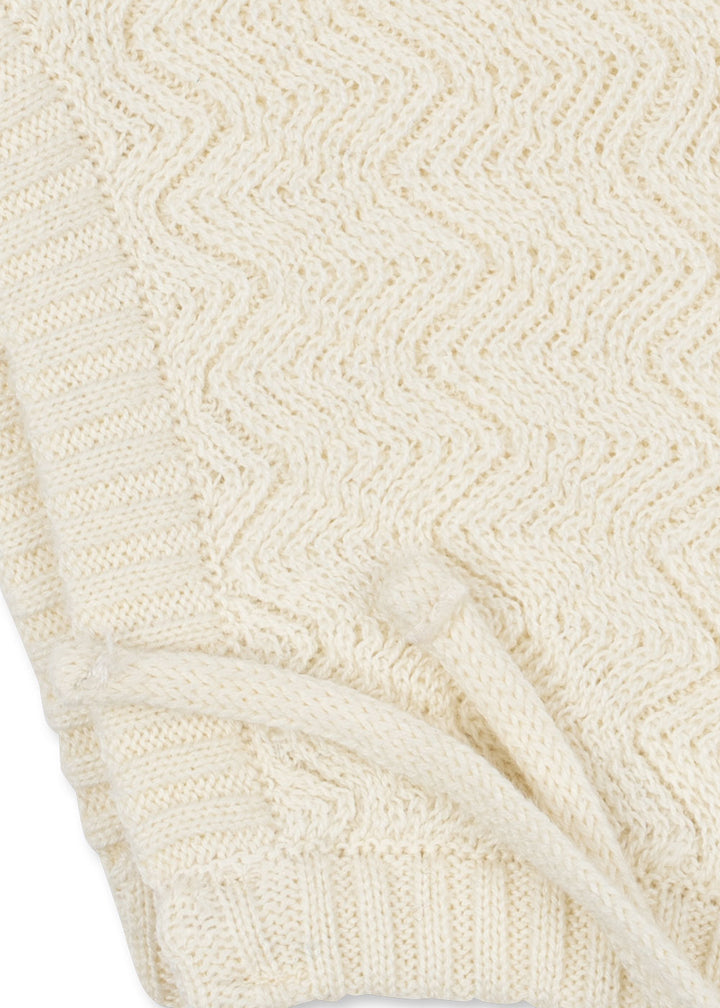 Fanga Fontana by Konges Sløjd – Strikket babylue Venti – Antique White