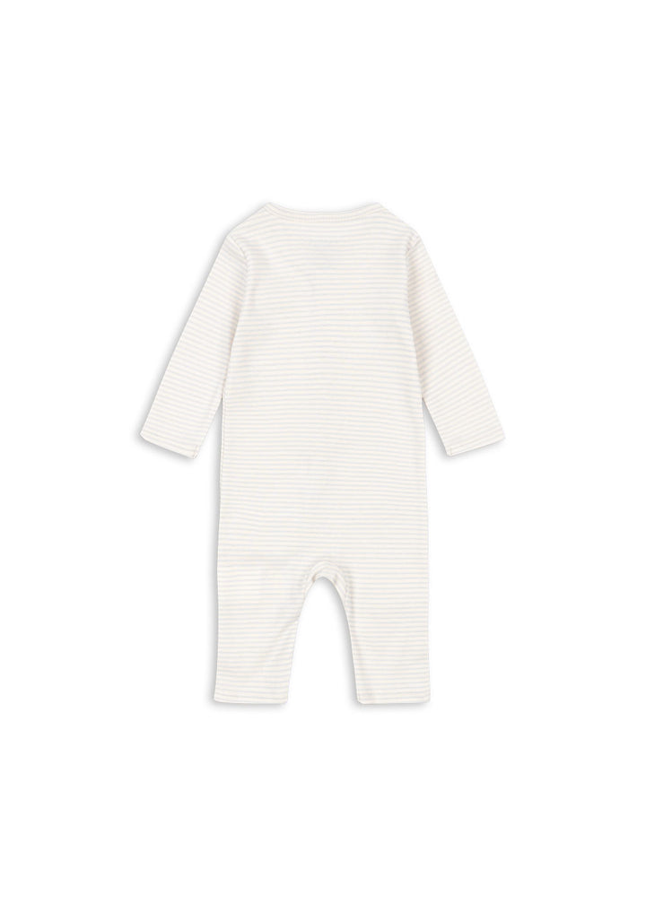 Fanga Fontana by Konges Sløjd – Sparkedress Fio – Tea Stripe Gray Dawn