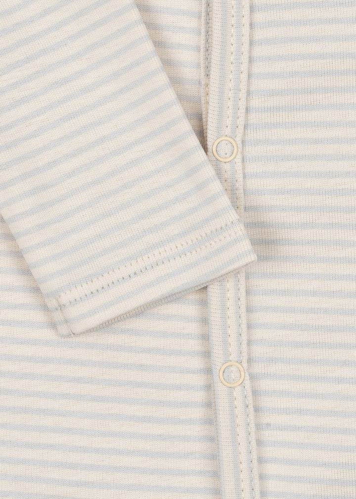 Fanga Fontana by Konges Sløjd – Sparkedress Fio – Tea Stripe Gray Dawn