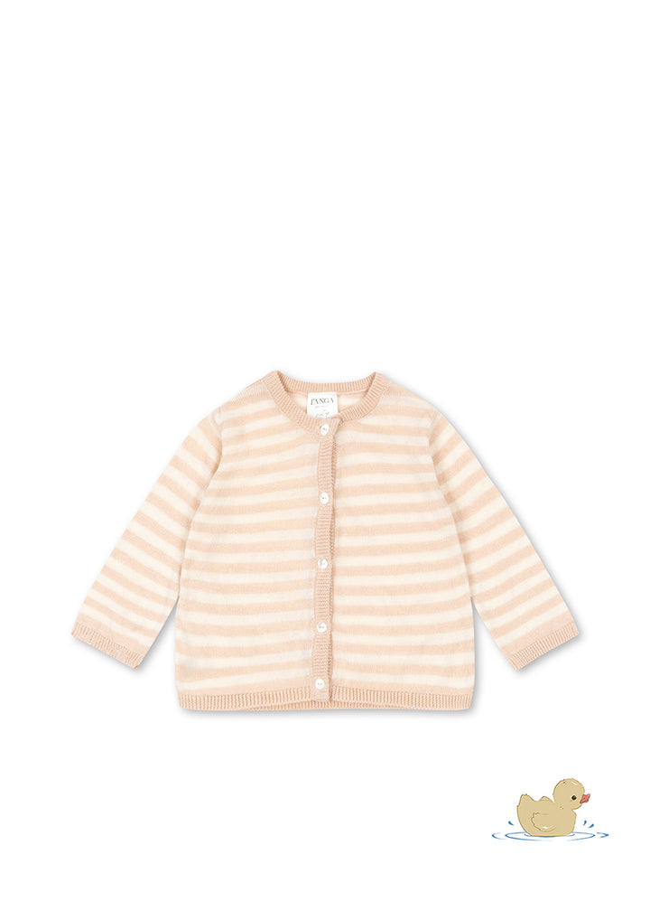 Fanga Fontana by Konges Sløjd – Strikket cardigan Venti – Cameo Rose
