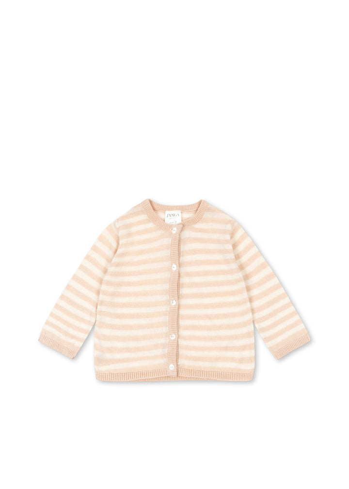 Fanga Fontana by Konges Sløjd – Strikket cardigan Venti – Cameo Rose