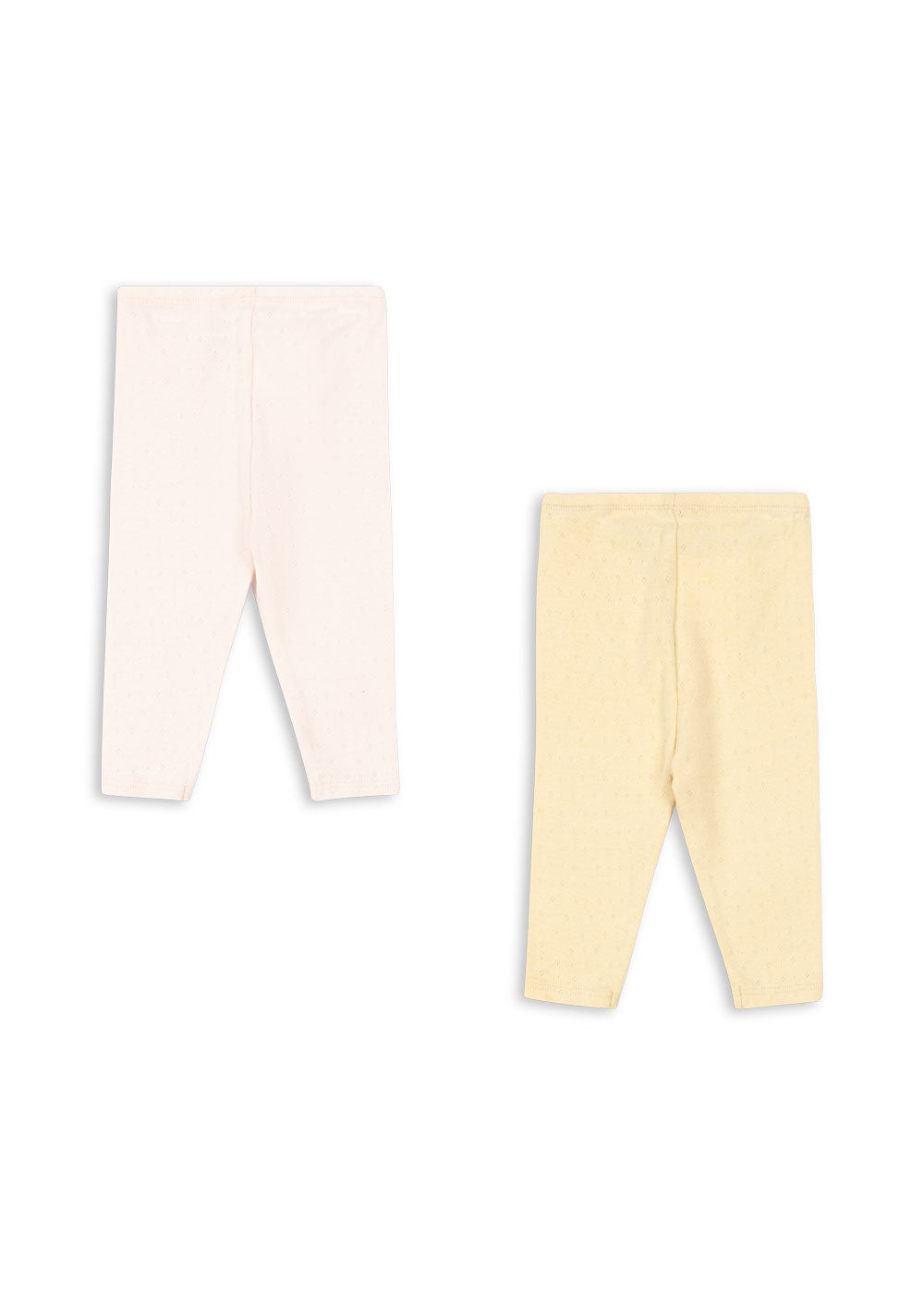 Fanga Fontana by Konges Sløjd – 2-pakning bukse Perla – Banana Crepe/Creole Pink