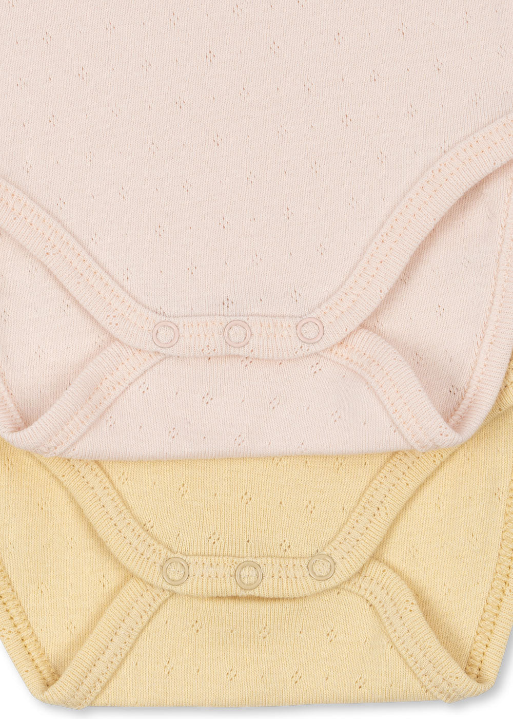 Fanga Fontana by Konges Sløjd – 2-pakning body Perla – Banana Crepe/Creole Pink