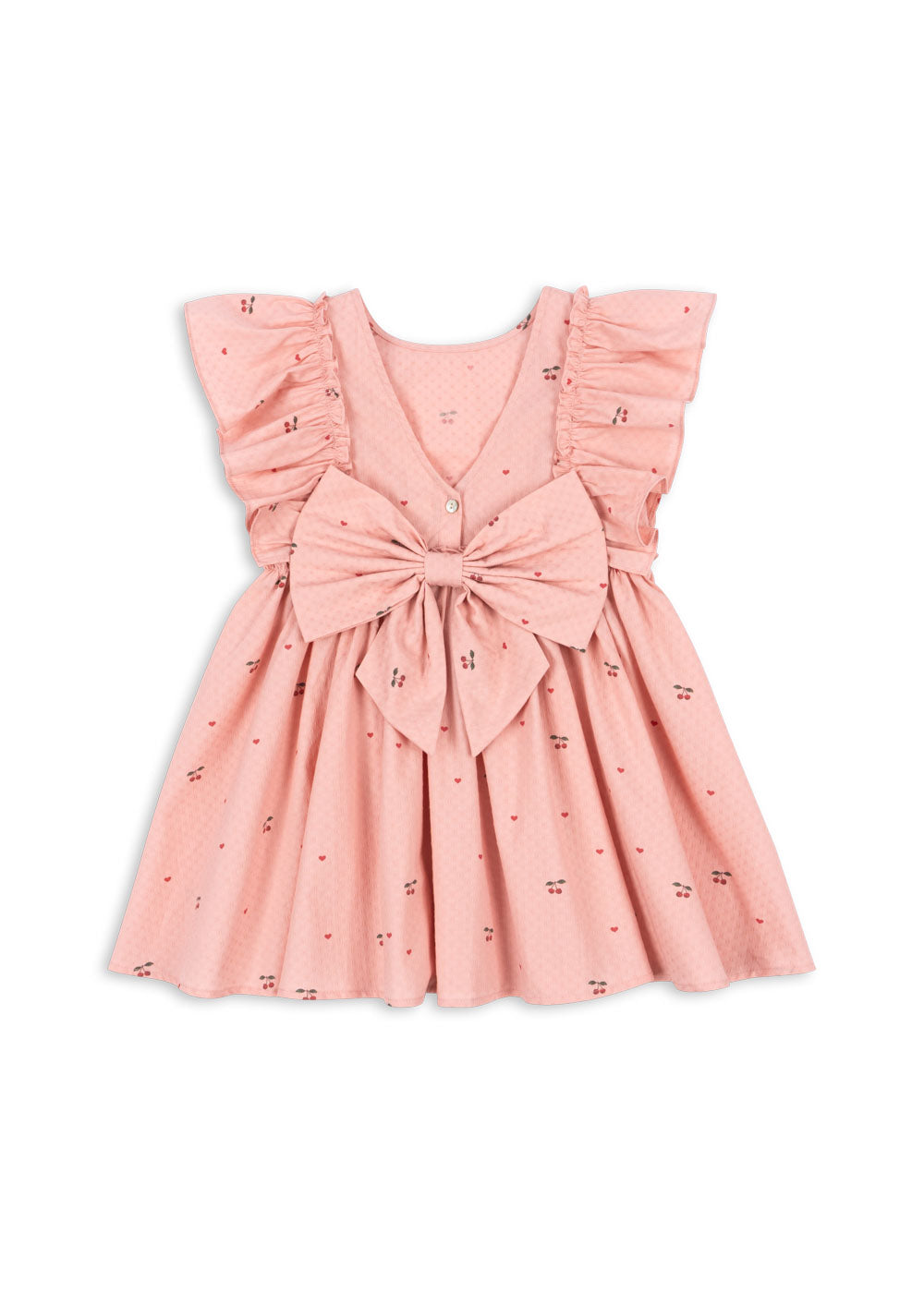 Konges Sløjd – Kjole Evia Frill – Cherry Coeur