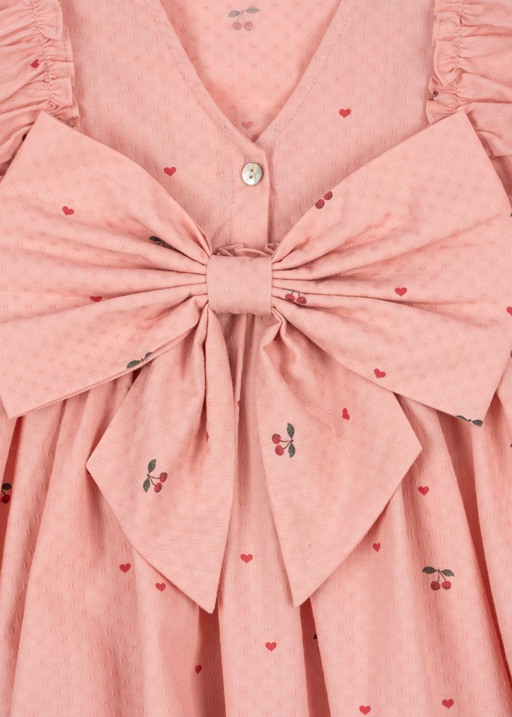Konges Sløjd – Kjole Evia Frill – Cherry Coeur