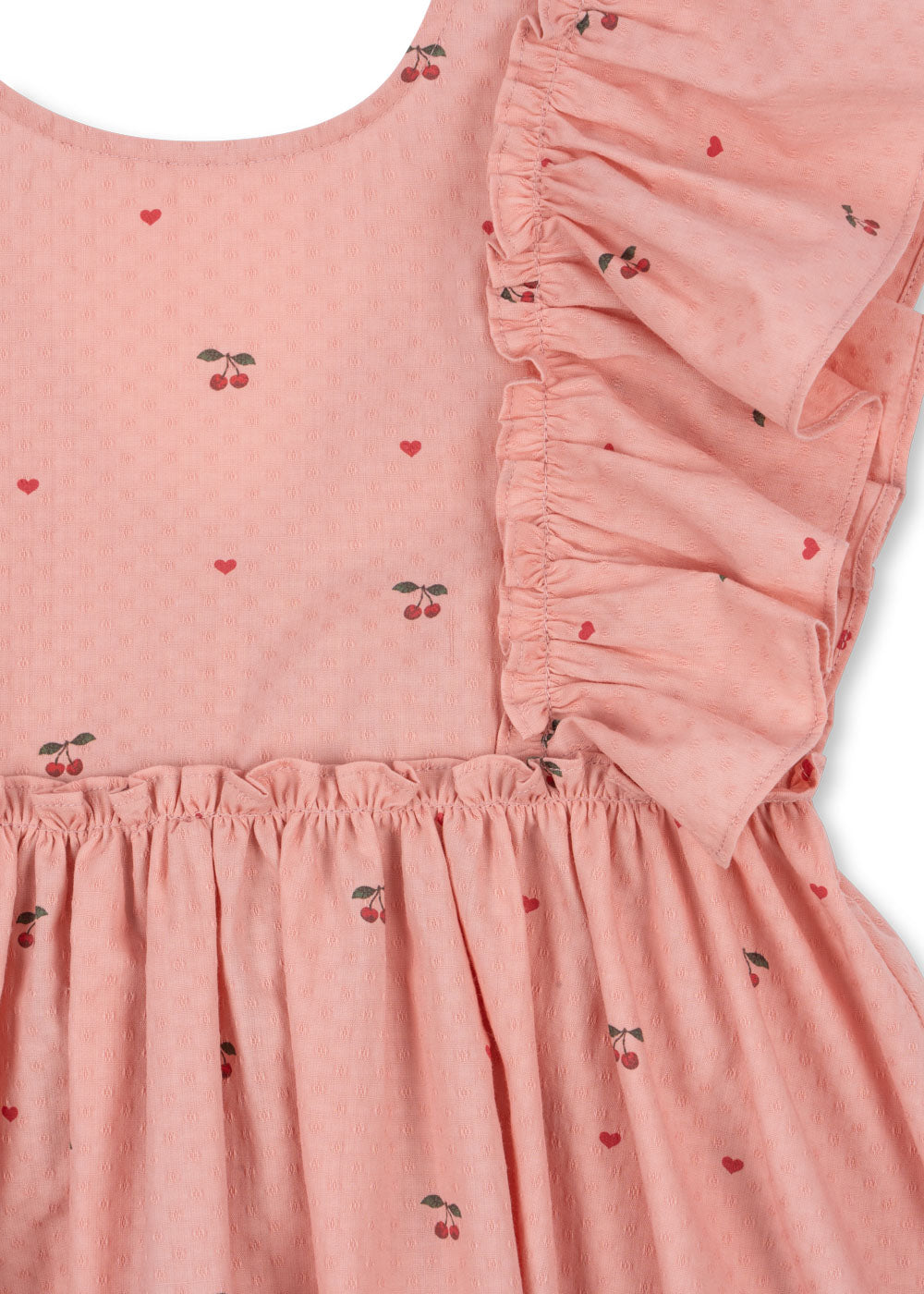 Konges Sløjd – Kjole Evia Frill – Cherry Coeur