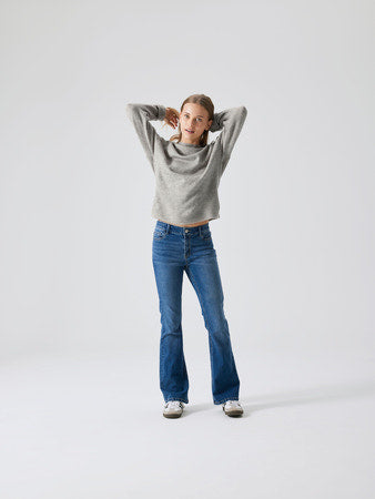 NLFTARIANNE DNM NWBOOTCUT PANT NOOS