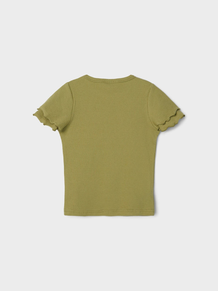 Helga slim top sage, Lil&