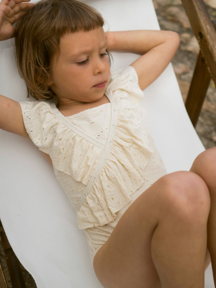 Lil'atelier swimsuit, turtledove