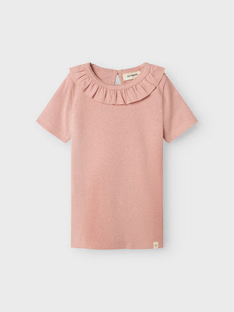 NMFLALO TAN SS SLIM TOP LIL