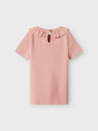 NMFLALO TAN SS SLIM TOP LIL